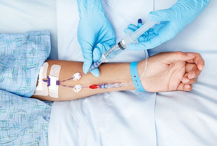 Antibiotics Fluids Transfusion At Home In Jor Bagh 